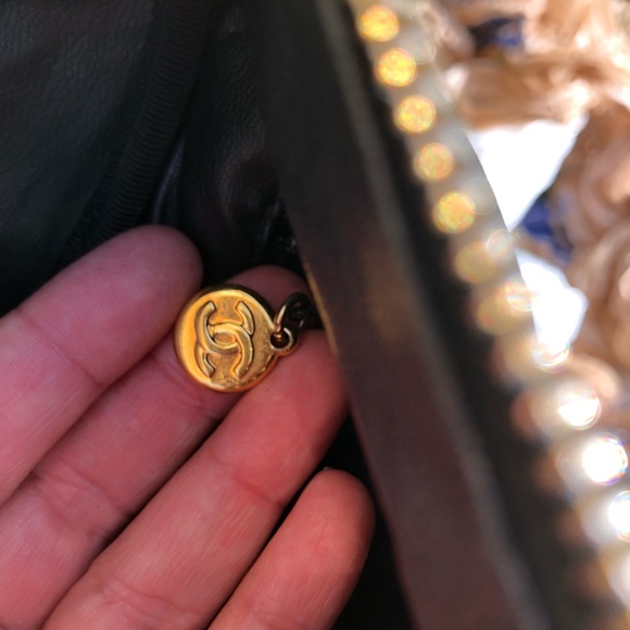 Chanel Vintage Quilted Lambskin Boston Bag - Picture 6 of 8